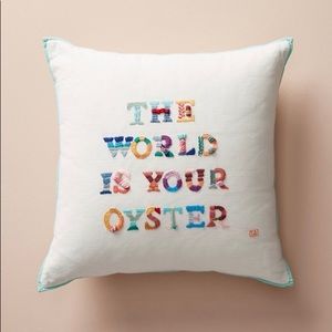 Anthropologie + Yolanda Andres Pillow